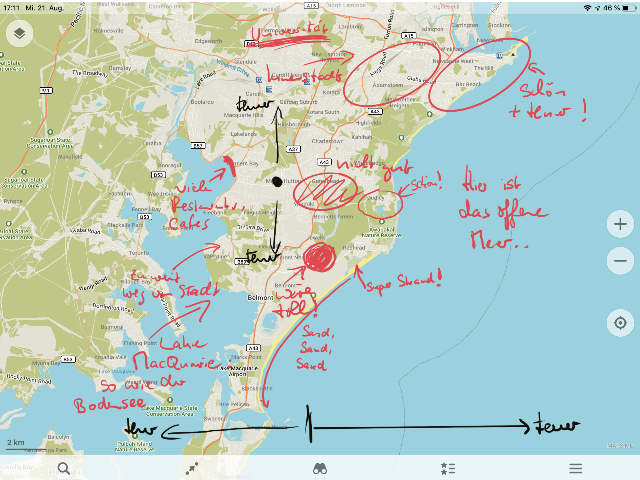 Eine erste Map